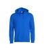 Unisex Adult Basic Hoodie Royal Blue Clique-1