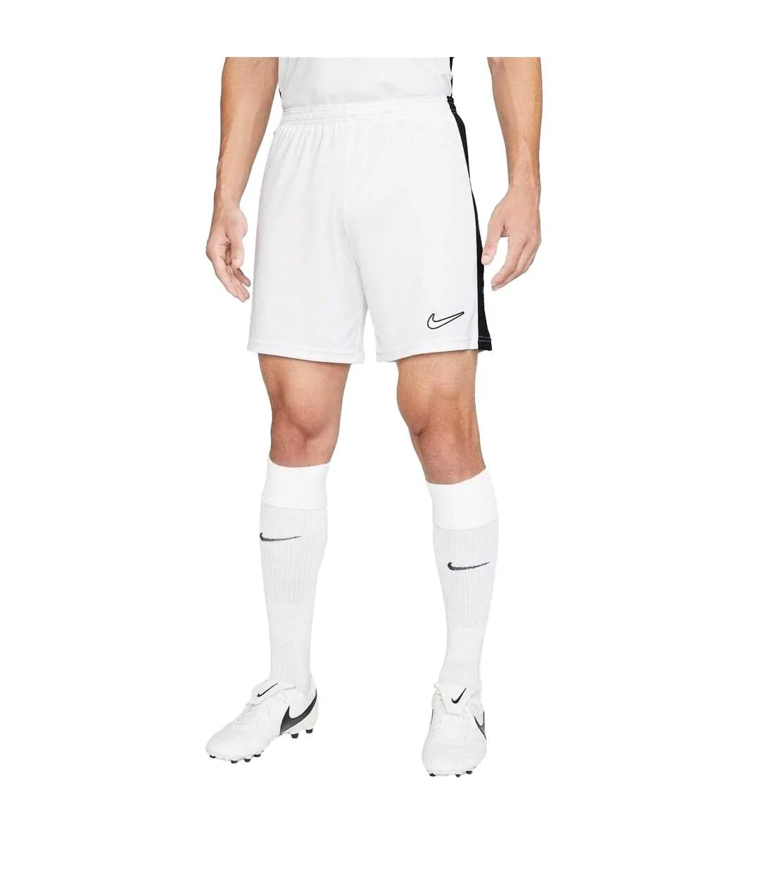 Short Academy Homme Blanc Noir Nike-1