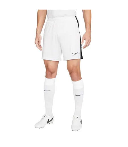 Short Academy Homme Blanc Noir Nike