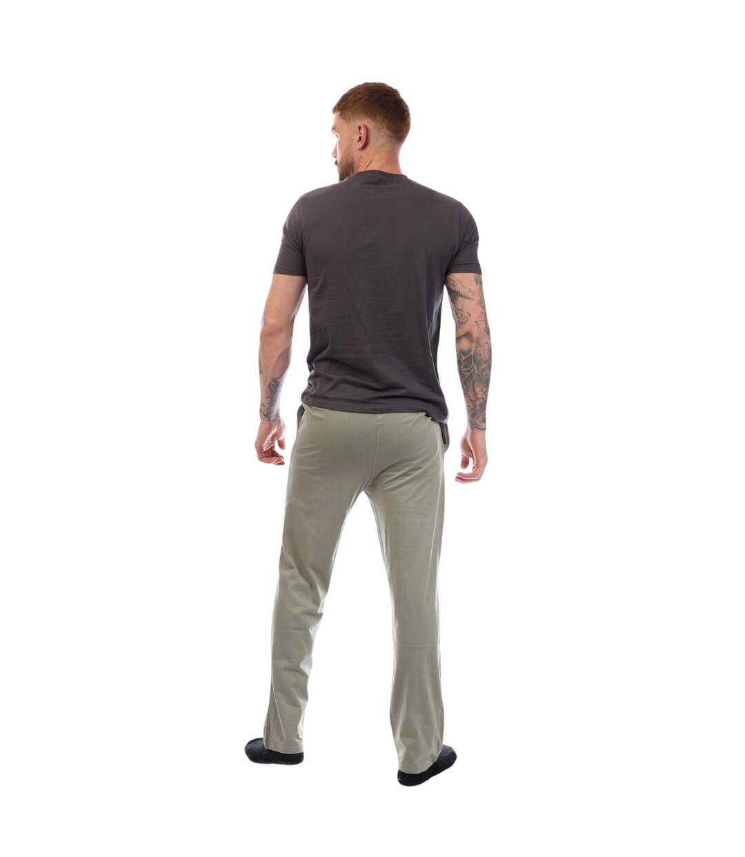 Ensemble De Vêtements De Détente Aderyn Homme Kaki Nicce-2