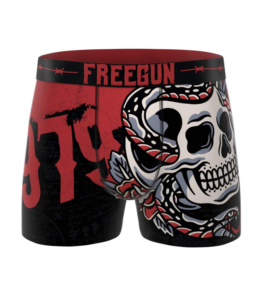 Lot de 5 boxers homme collection Rock That Freegun-3