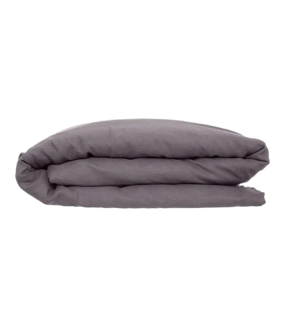 Housse de Couette Lin Adorable 240x220cm Gris Ardoise-2
