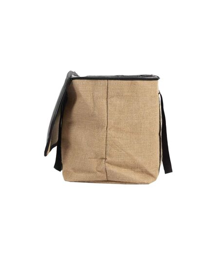 Sac Fraîcheur Effet Jute 42cm Naturel