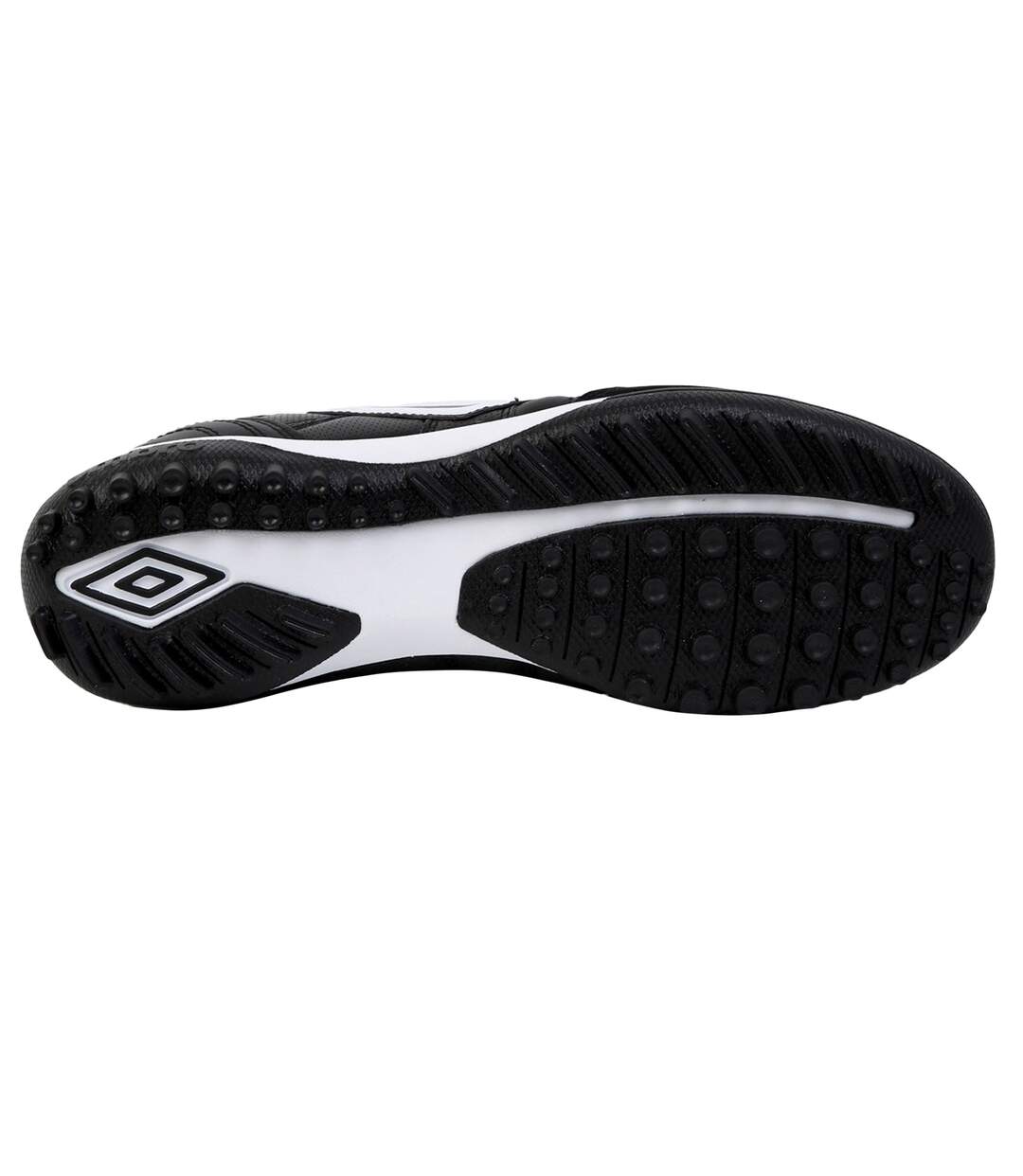 Mens speciali eternal team nt grain leather astro turf trainers black/white/royal blue Umbro-4