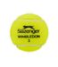 Balles de tennis wimbledon taille unique jaune Slazenger