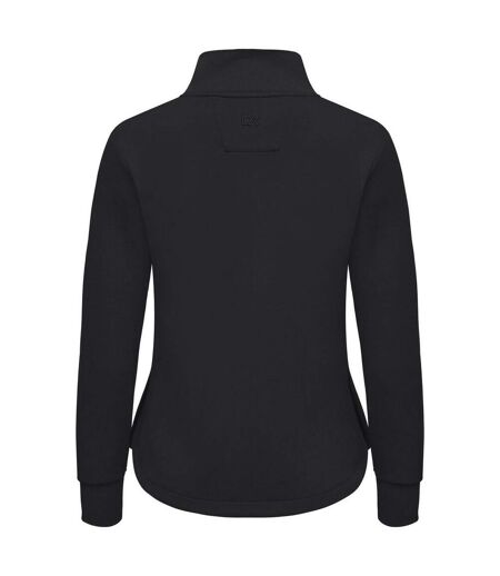 Womens/ladies Pemberton Cardigan Black Cutter & Buck