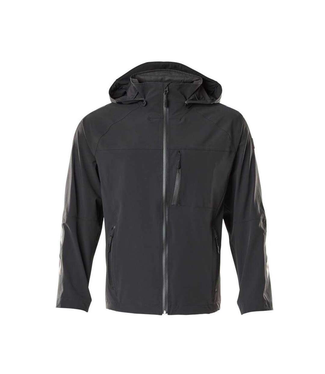 Mens Unique Shell Jacket Black Mascot-1