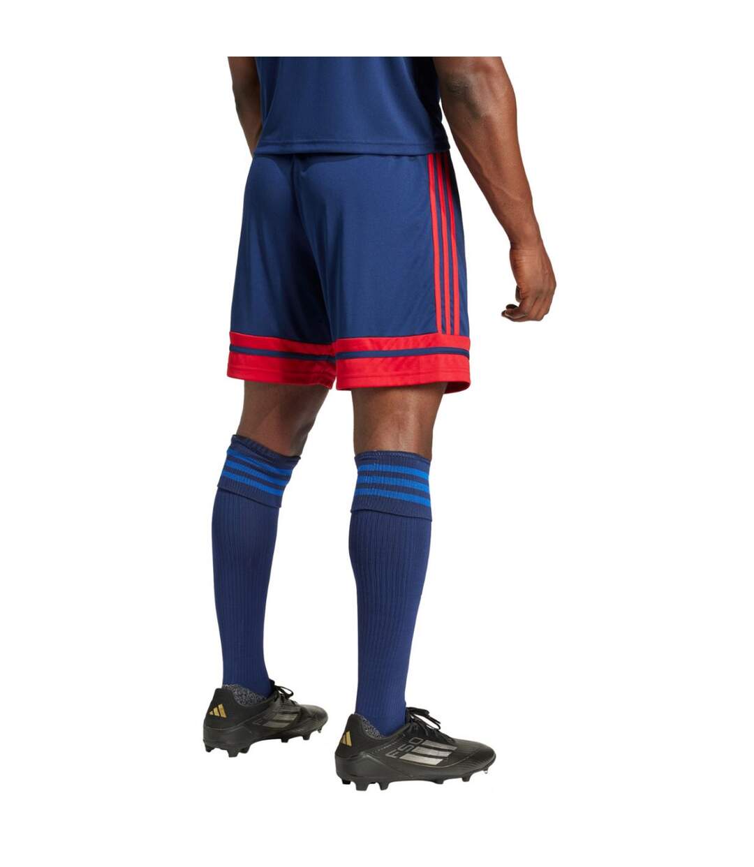 Short Squadra Homme Rouge Bleu Adidas-3