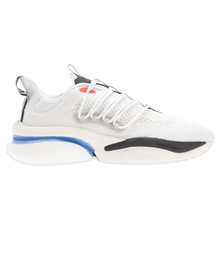 Unisex Adult Alphaboost V1 Trainers White Adidas