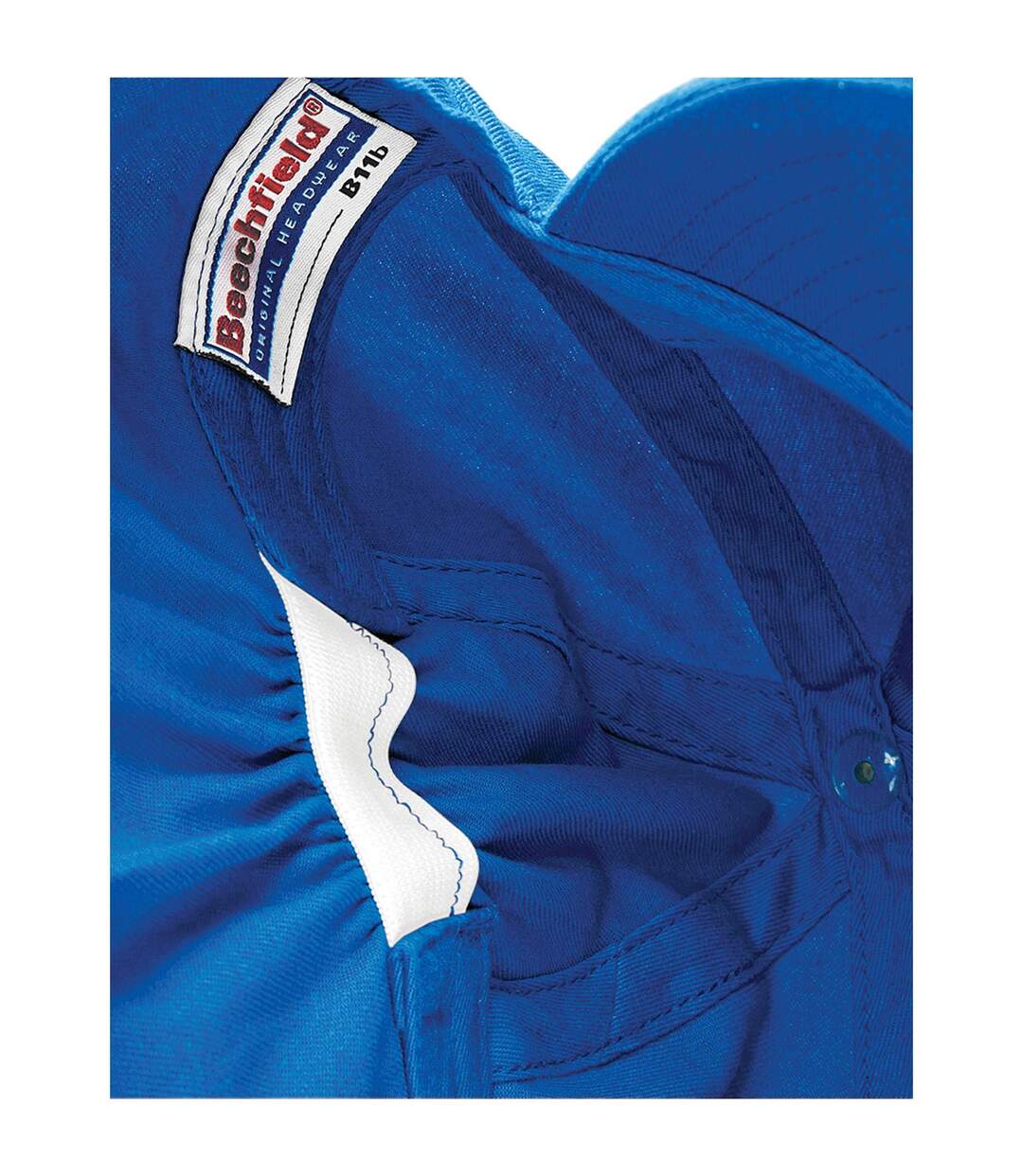Casquette légionnaire enfant bleu roi vif Beechfield-2