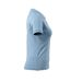 Womens/ladies Grasse Crossover Polo Shirt Light Blue Mascot-4