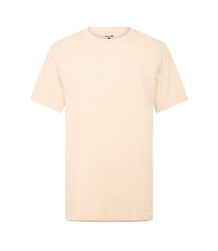 Mens Signature T-shirt Pink Hurley