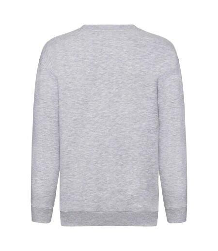 Fruit of the Loom Sweat-shirt en chiné pour hommes (Gris chiné) - UTRW8309