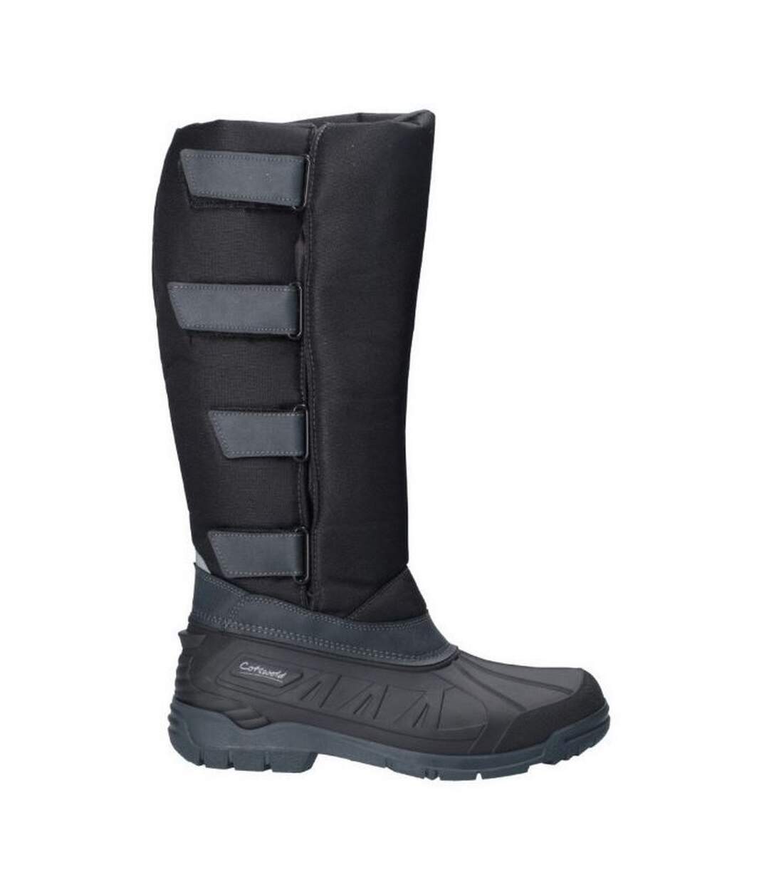 Mens kemble knee high wellington boots black Cotswold