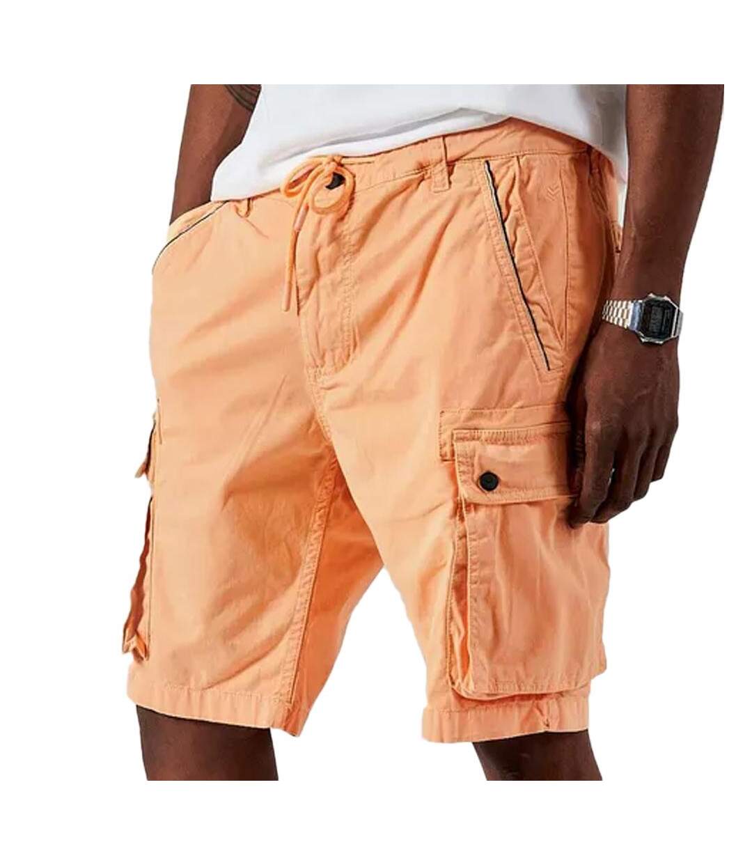 Short Orange Homme Kaporal TOSHIE - M-1