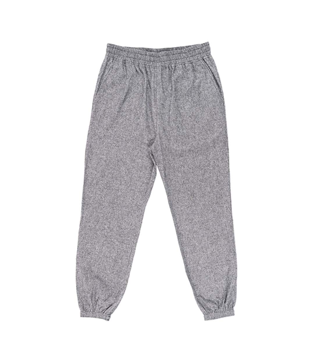 Pantalon De Jogging Homme Gris Chiné Burnside-1
