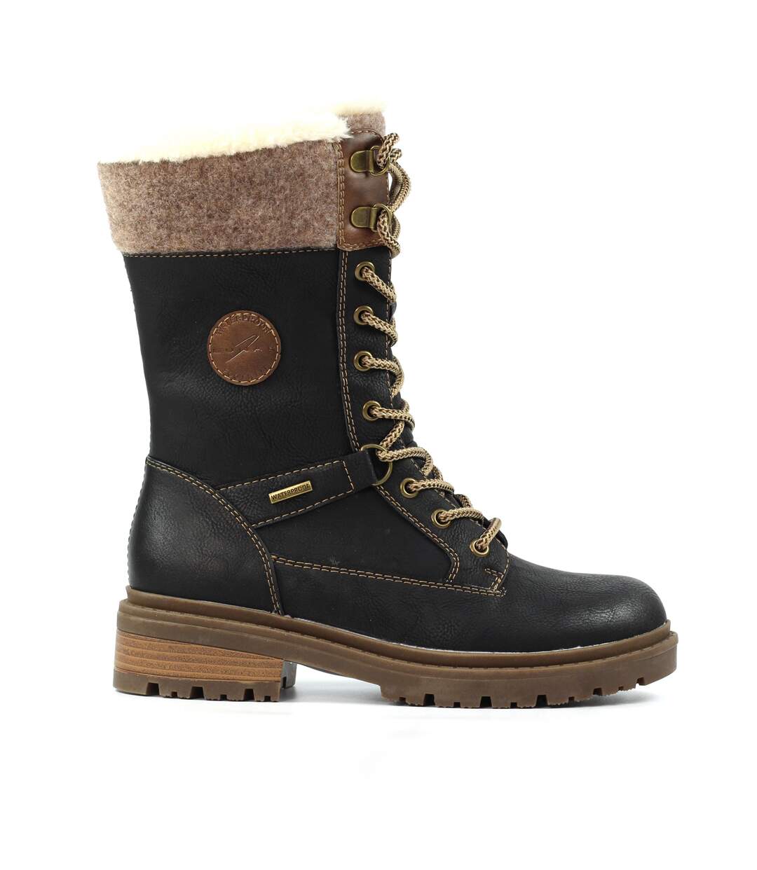 Bottes Cambridge Femme Noir Lunar-1