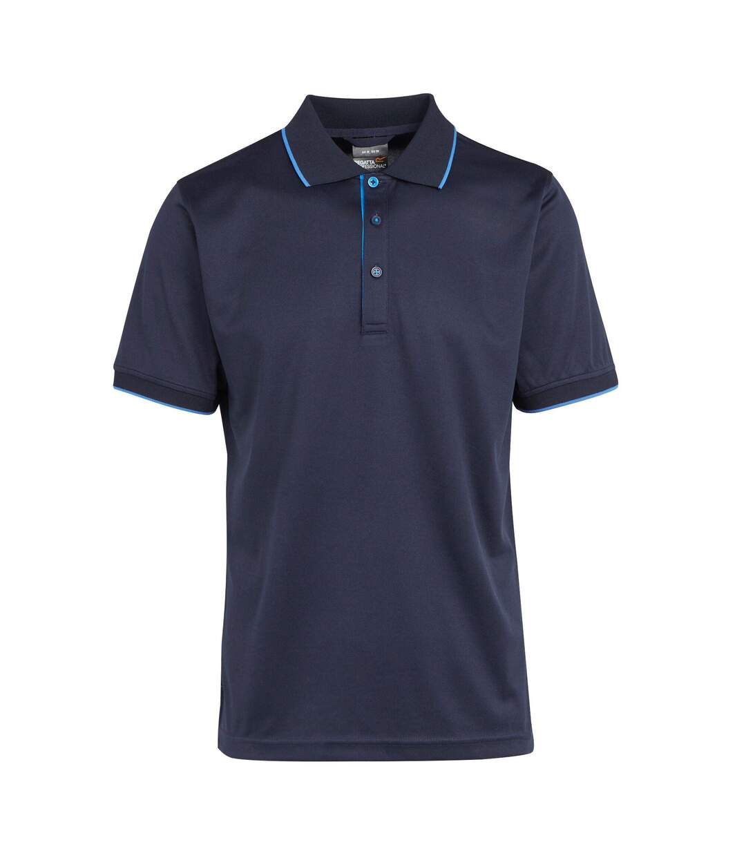 Polo Navigate Homme Bleu Marine Bleu Marine Français Regatta-1