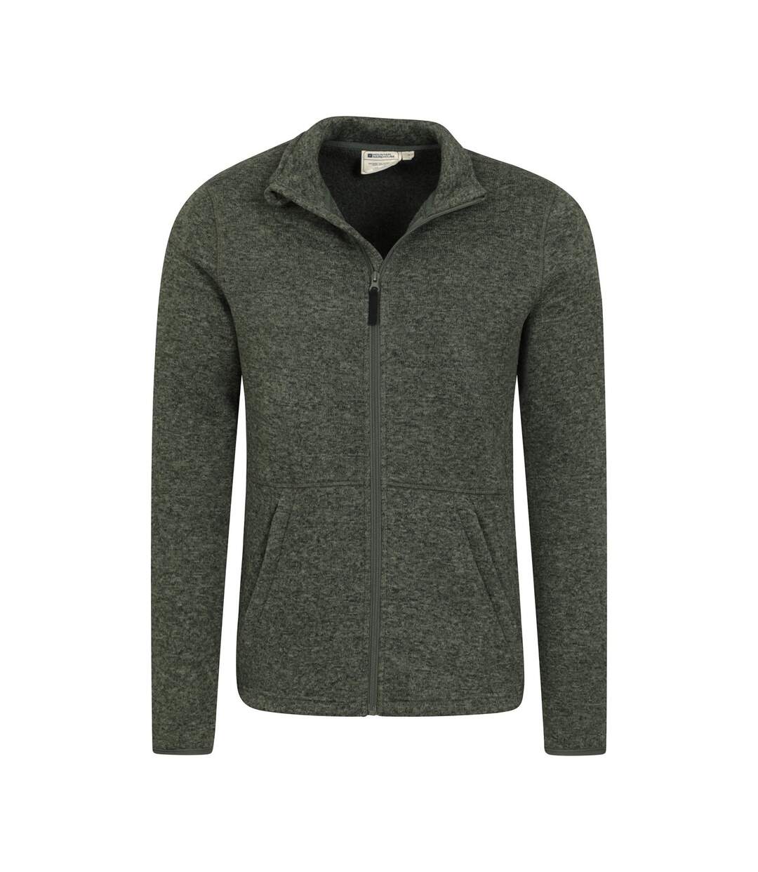 Mens Idris Iii Full Zip Fleece Jacket Green Mountain Warehouse-4