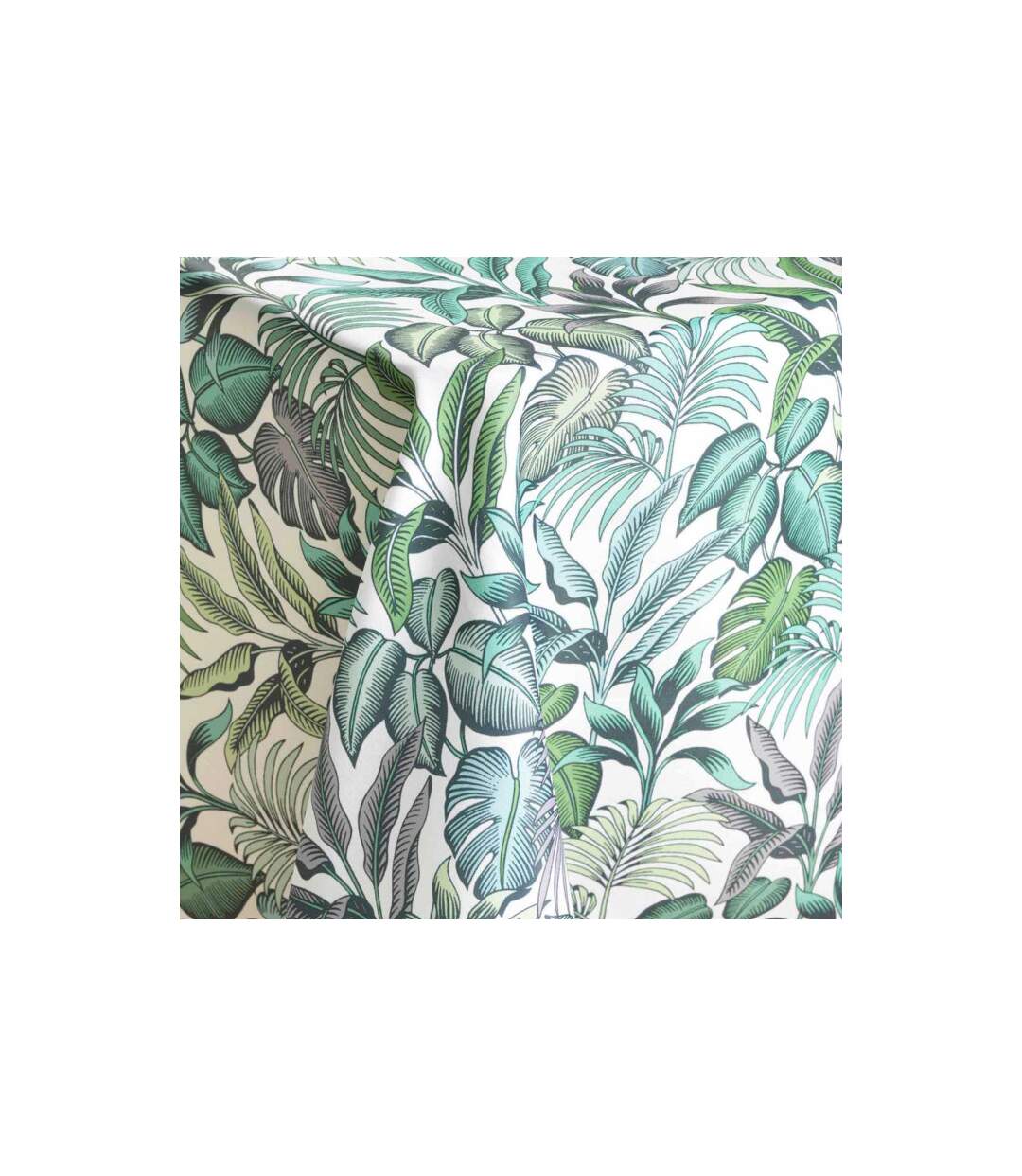 Nappe Antitache Imprimé Stylis 145x240cm Vert-3