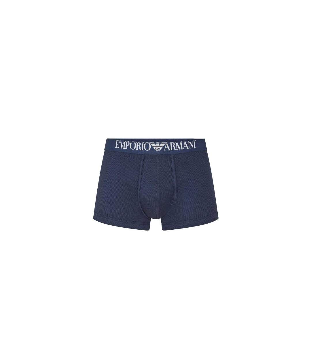 Boxer Homme Bleu Marine Blanc Emporio Armani-2