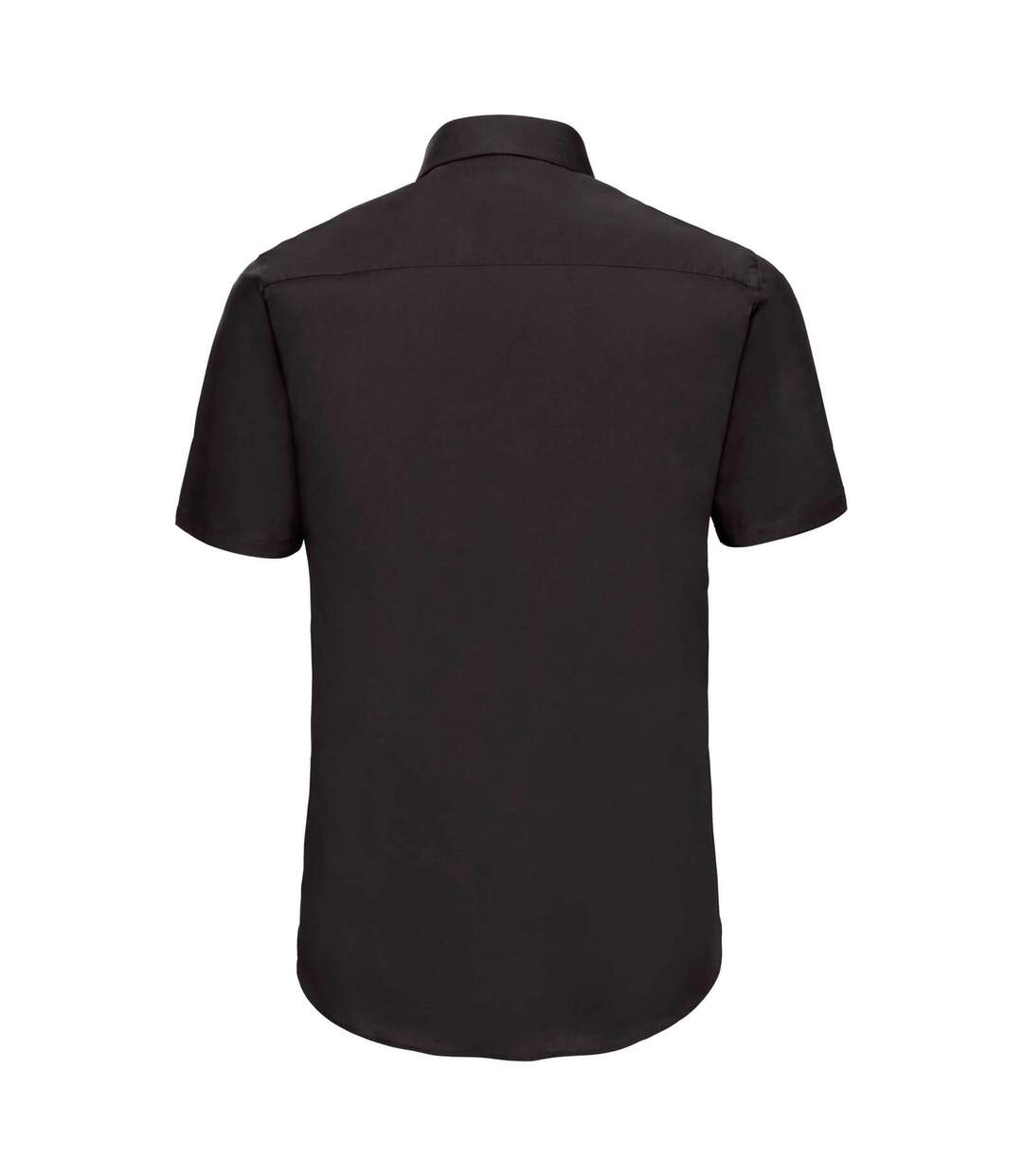 Chemise à manches courtes Russell Collection pour homme (Noir) - UTBC1033