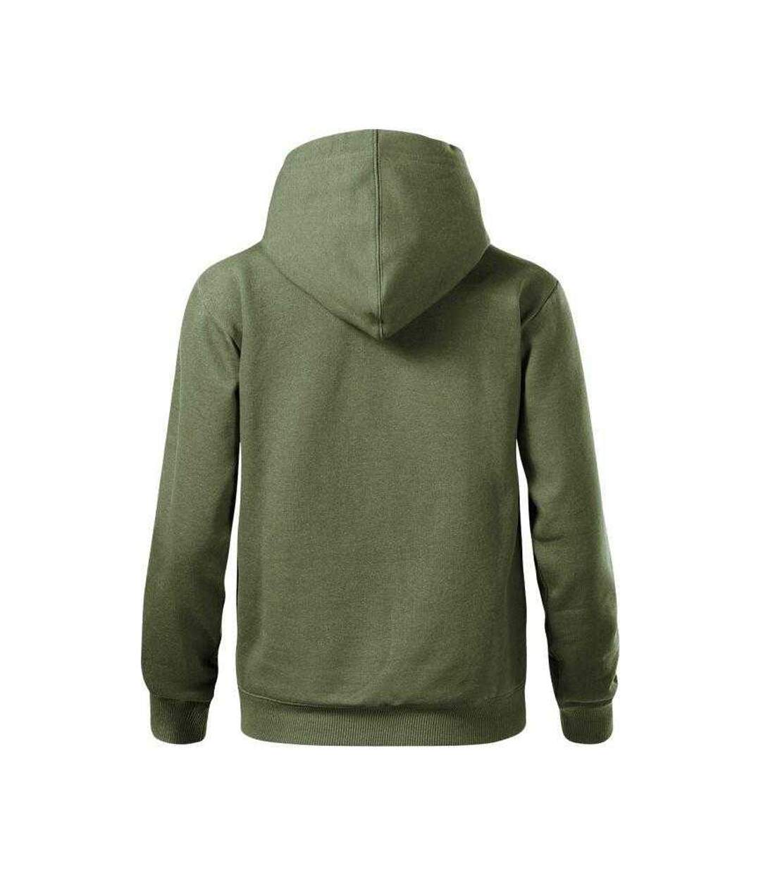 Sweat À Capuche Moon Femme Vert Malfini-2