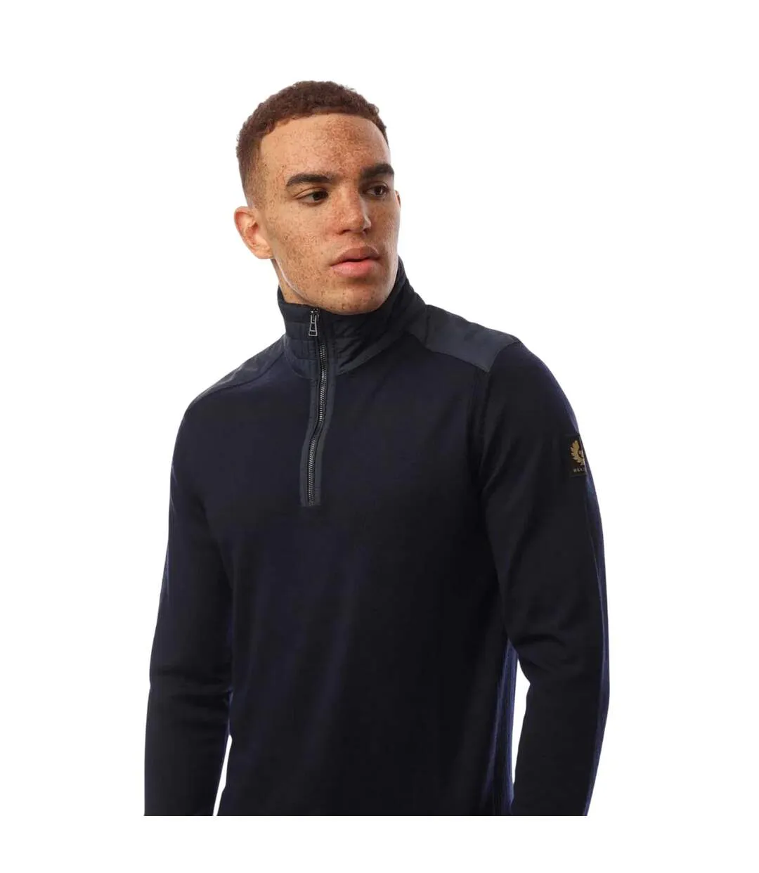 Pull Kilmington Homme Bleu Marine Belstaff-4