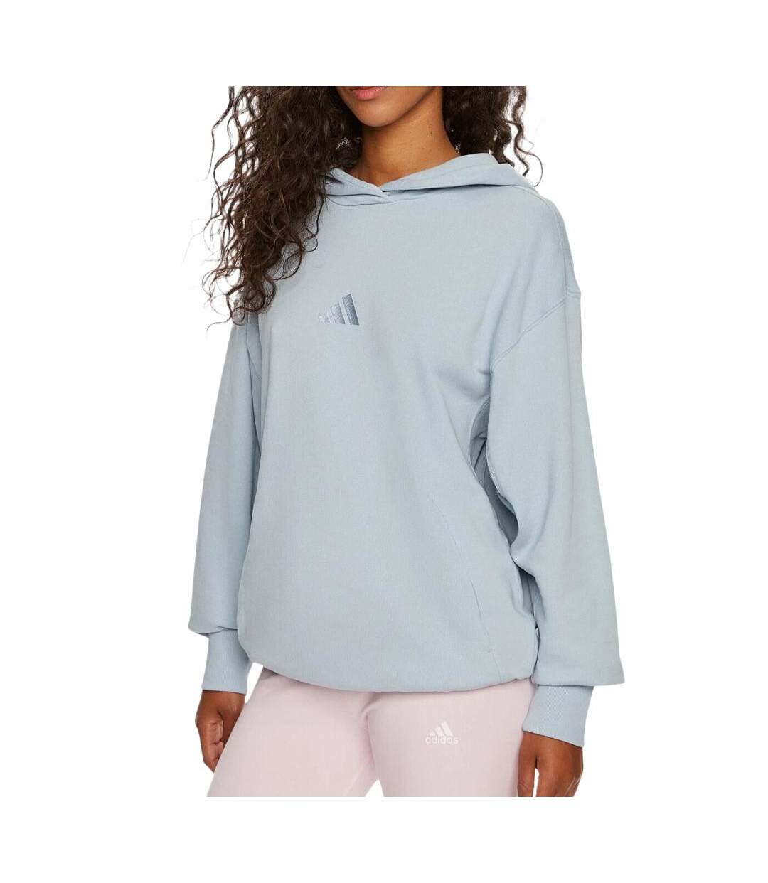 Sweat Bleu Femme Adidas IY6811 - S-1