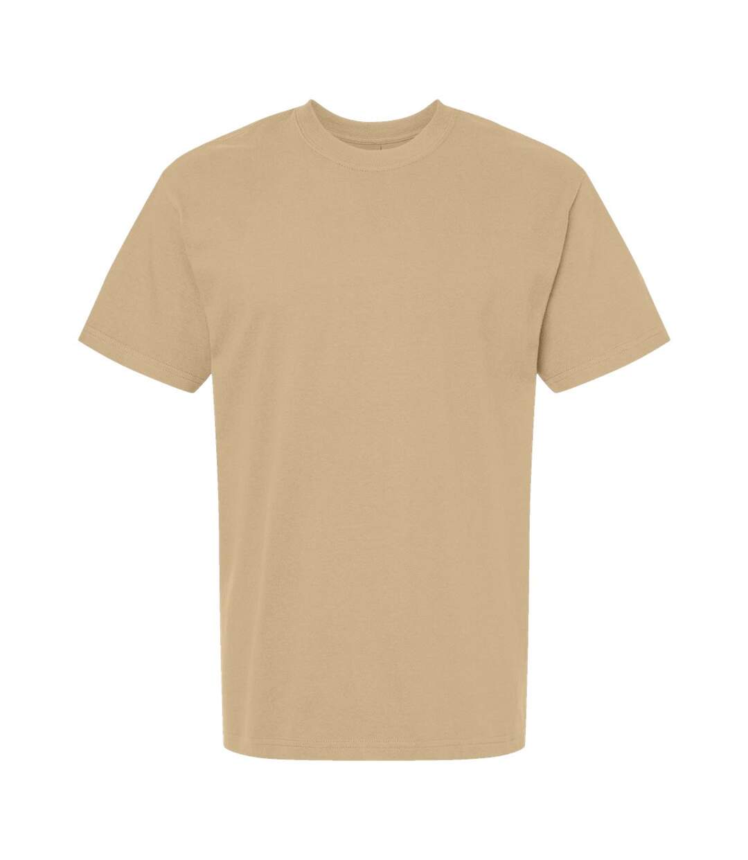 Unisex Adult Hammer Maxweight Cotton Blend T-shirt Tan Gildan-1