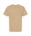 Unisex Adult Hammer Maxweight Cotton Blend T-shirt Tan Gildan-1