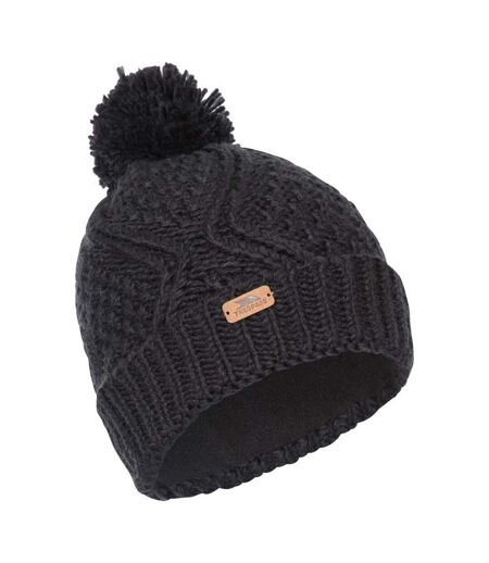 Womens/ladies zyra knitted beanie black Trespass