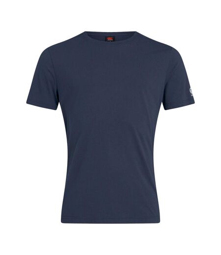 Mens Club Plain T-shirt Navy Canterbury