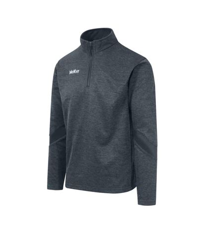 McKeever Mens Core 22 Quarter Zip Sweatshirt (Charcoal)