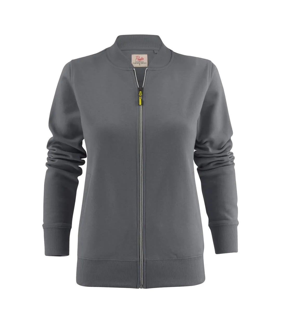 Womens/ladies Javelin Sweat Jacket Navy Printer-1