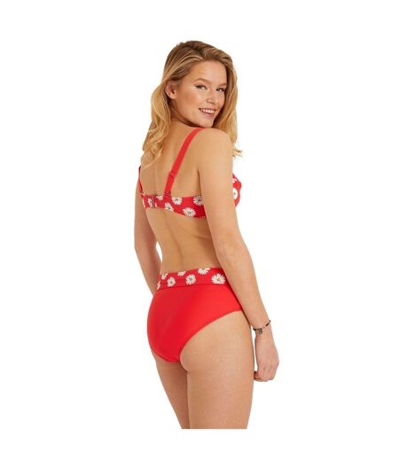 Haut de maillot à armatures rouge Grenadine