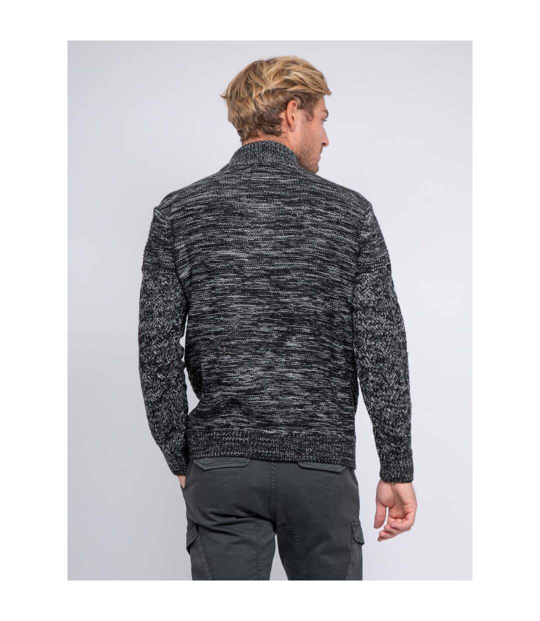 Pull col montant zippé LORDJIM-2