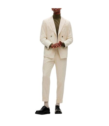 Pantalon Motif/style Plissé Perin Adulte Blanc Hugo