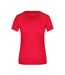 T-shirt Active Femme Rouge James And Nicholson-1