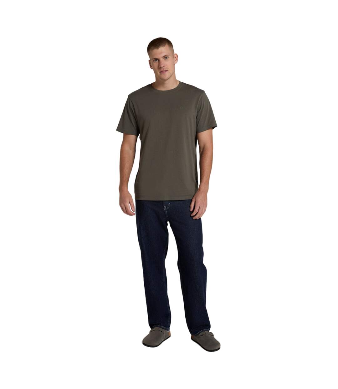 T-shirt Icon Homme Kaki Foncé Animal-1