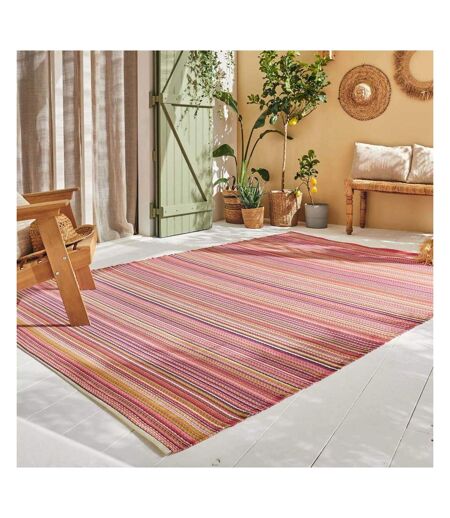 Tapis extérieur en polypropylène Spargi 1746 rose 150 x 220 cm