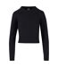 Sweat Motif/style À Carreaux Femme Noir Urban Classics-1