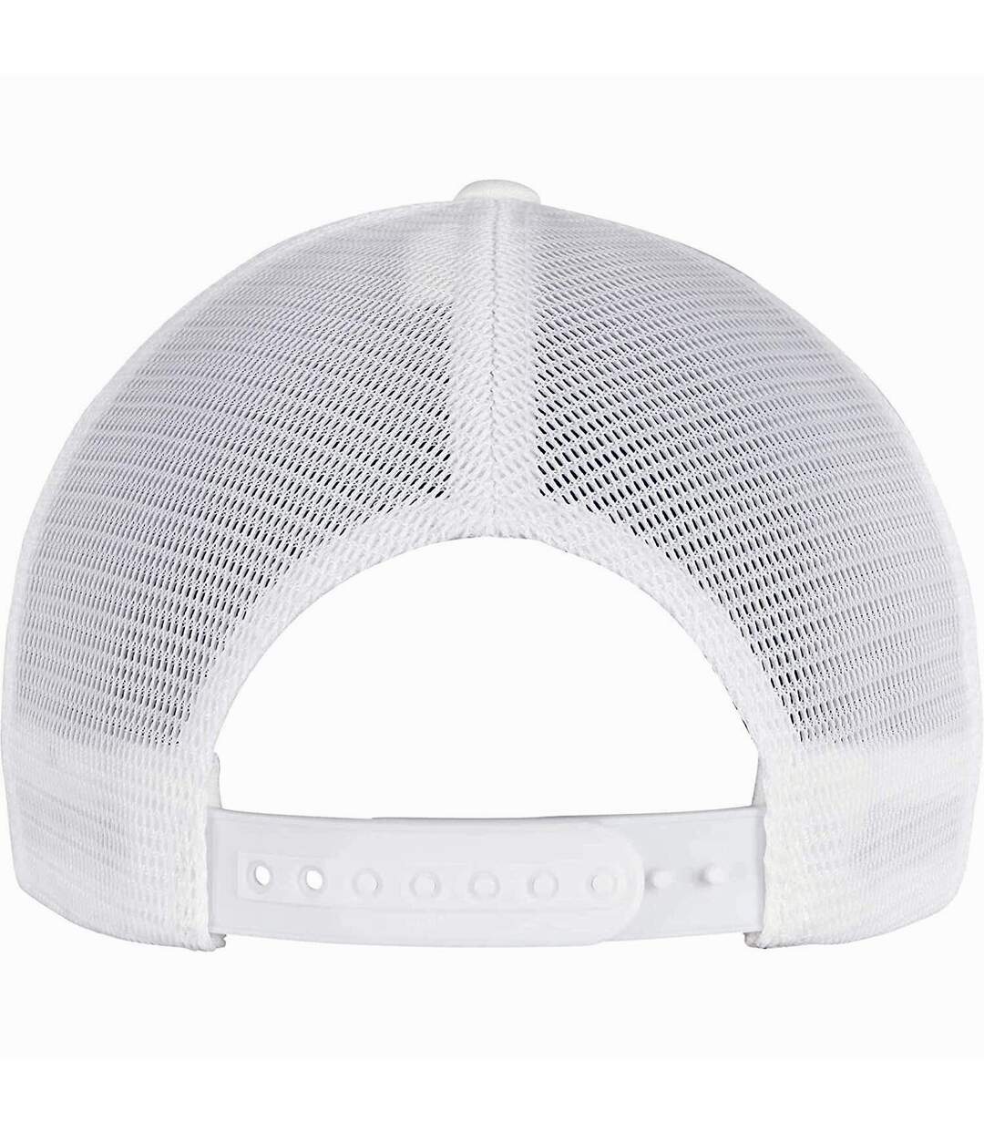 Casquette trucker adulte blanc Flexfit