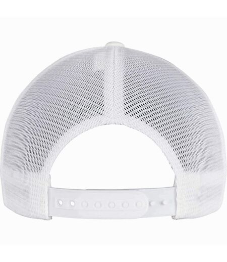 Casquette trucker adulte blanc Flexfit