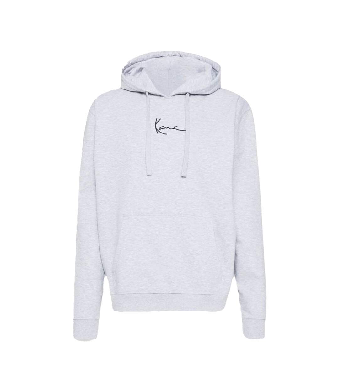 Sweat À Capuche Motif/style Signature Homme Gris Karl Kani-2