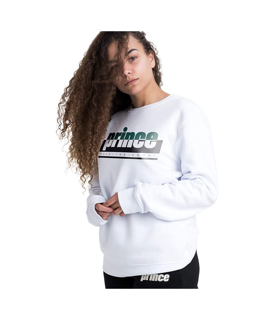 Sweat rule adulte blanc Prince