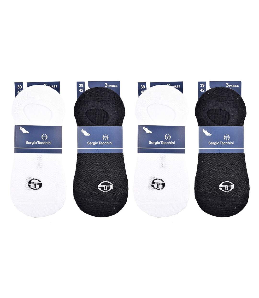 Chaussettes Femme FOOTIES SERGIO TACCHINI Pack de 12 Paires 2200-3