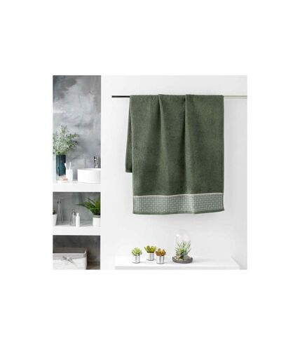 Drap de Douche Jacquard Belina 70x130cm Kaki