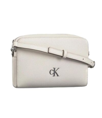 Sac à bandoulière blanc femme calvin klein jeans minimal - taille unique