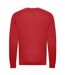 Awdis Mens Organic Sweatshirt (Fire Red) - UTPC4333